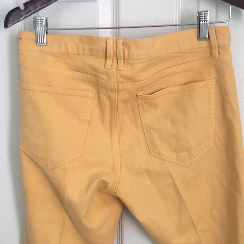 Madewell Skinny Skinny Ankle Yellow Gold Jeans 28 - Picture 7 of 12